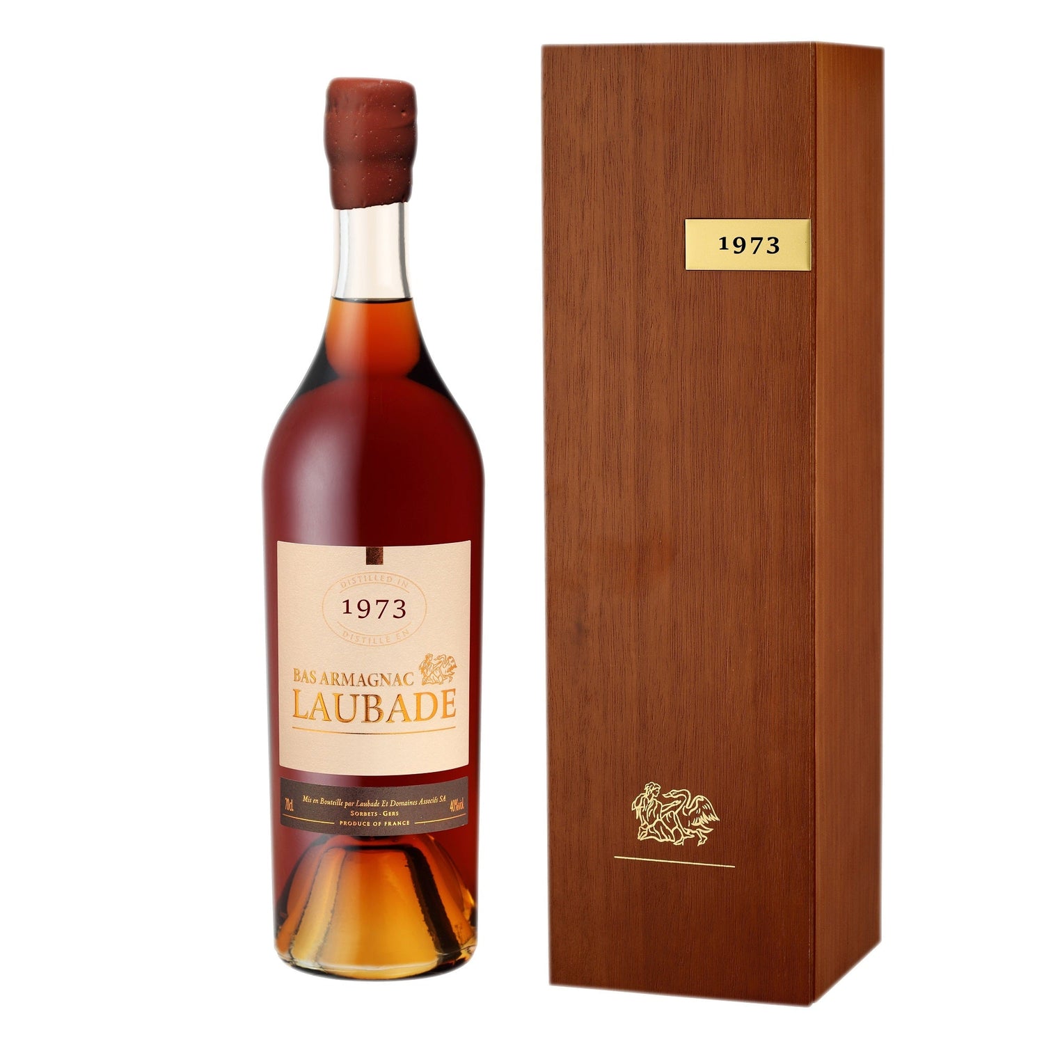 Chateau de Laubade Vintage 1973 Bas Armagnac 40% 700ML Bottle - Liquor Wine Cave