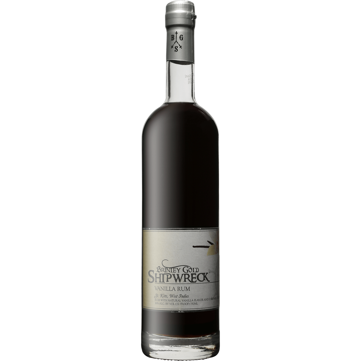Shipwreck Vanilla Rum bottle