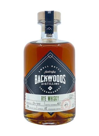 Backwoods Rye Whisky Batch 6 Shiraz Cask 46% 500ml