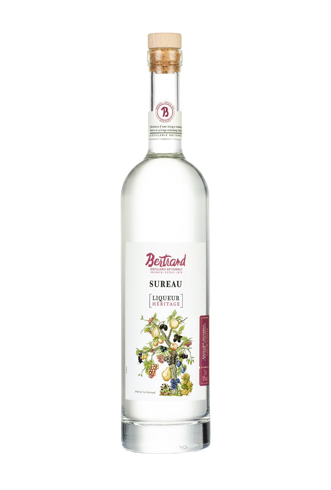 Bertrand Liqueur Sureau (Elderberry) 18% 700ml - Fruit Liqueur - Liquor Wine Cave