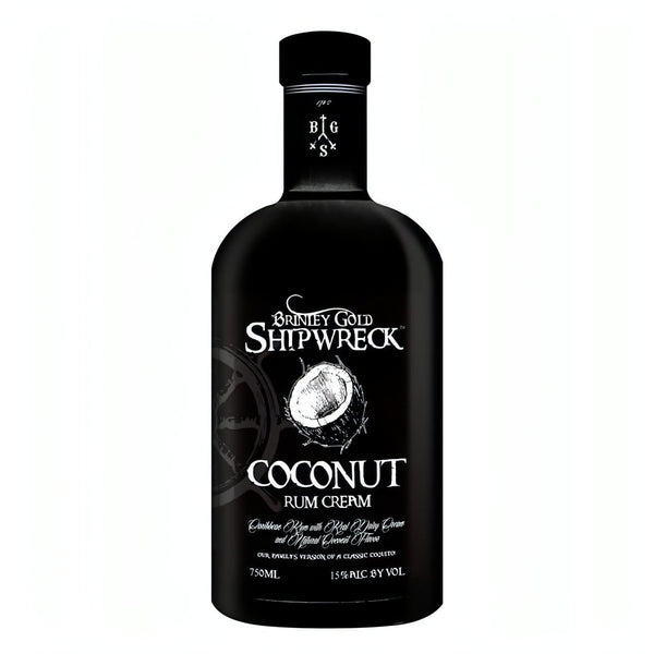 Shipwreck Coconut Rum cream bottle
