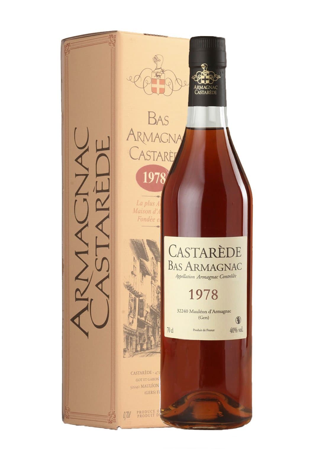 Castarede 1978 Bas Armagnac 40% 700ml