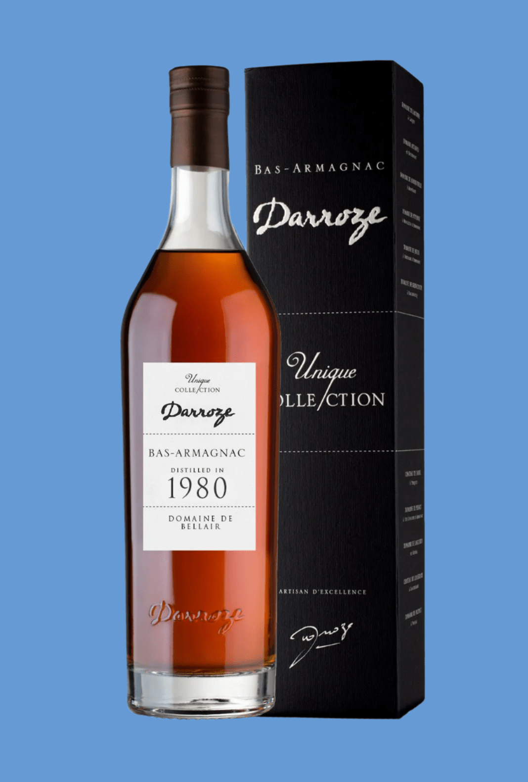 1980 Bellair GBA Darroze 48.5% 700ml - armagnac - Liquor Wine Cave