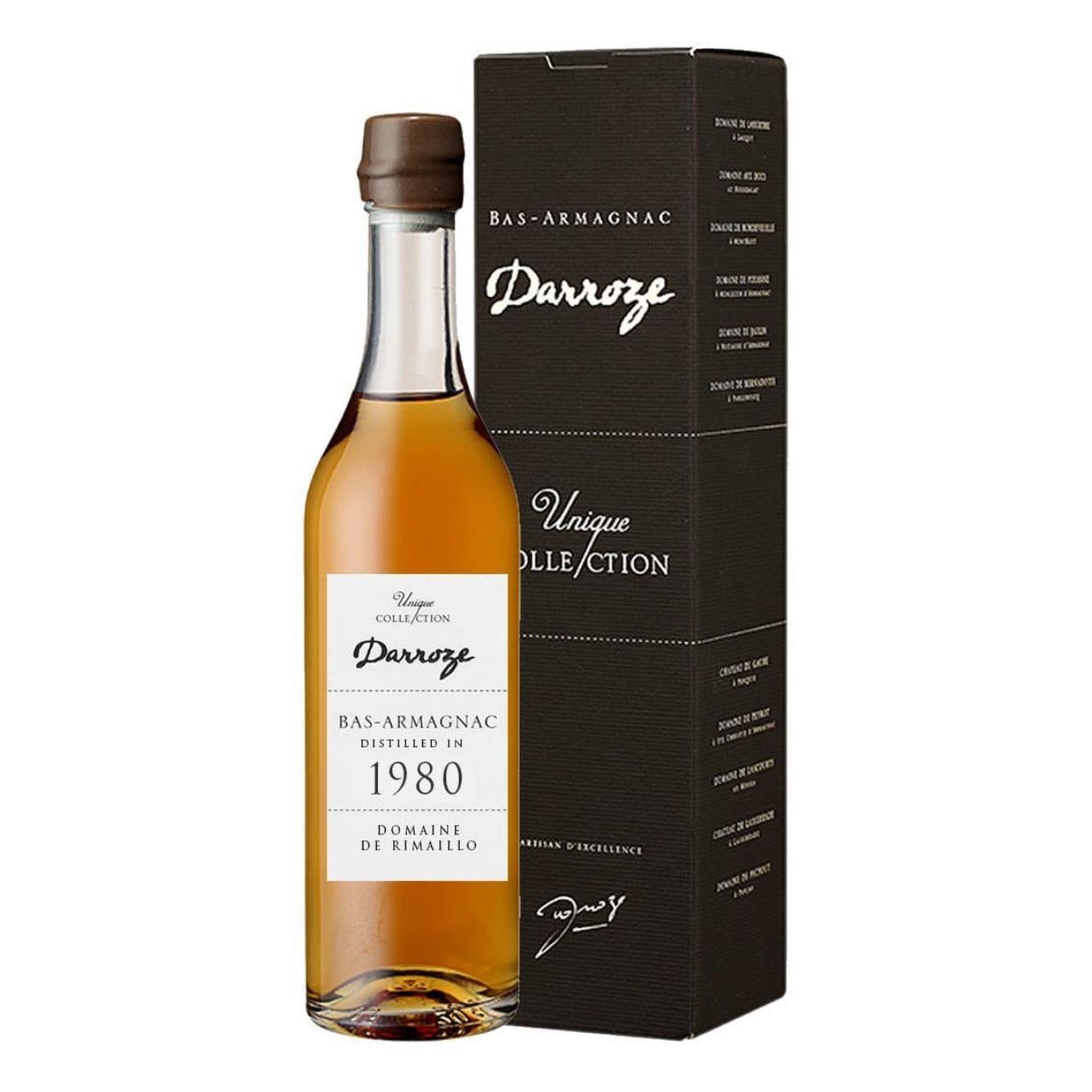 Darroze 1980 Rimaillo Armagnac 40.9% 200ml bottle, Francis Darroze, France