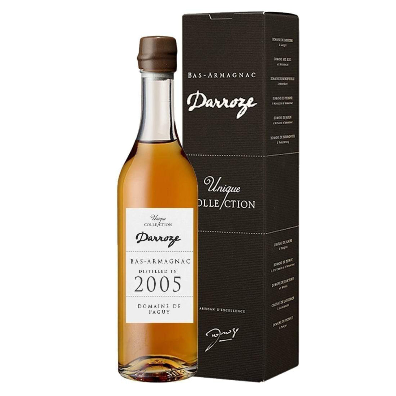 Darroze 2005 Paguy Grand Bas Armagnac 49.7% 200ml | Brandy | Shop online at Spirits of France