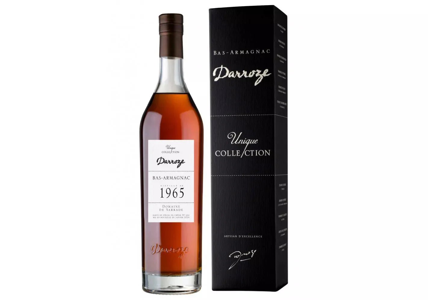 Darroze Serrade Grand Bas Armagnac 1965 48% 700ml - Armagnac - Liquor Wine Cave