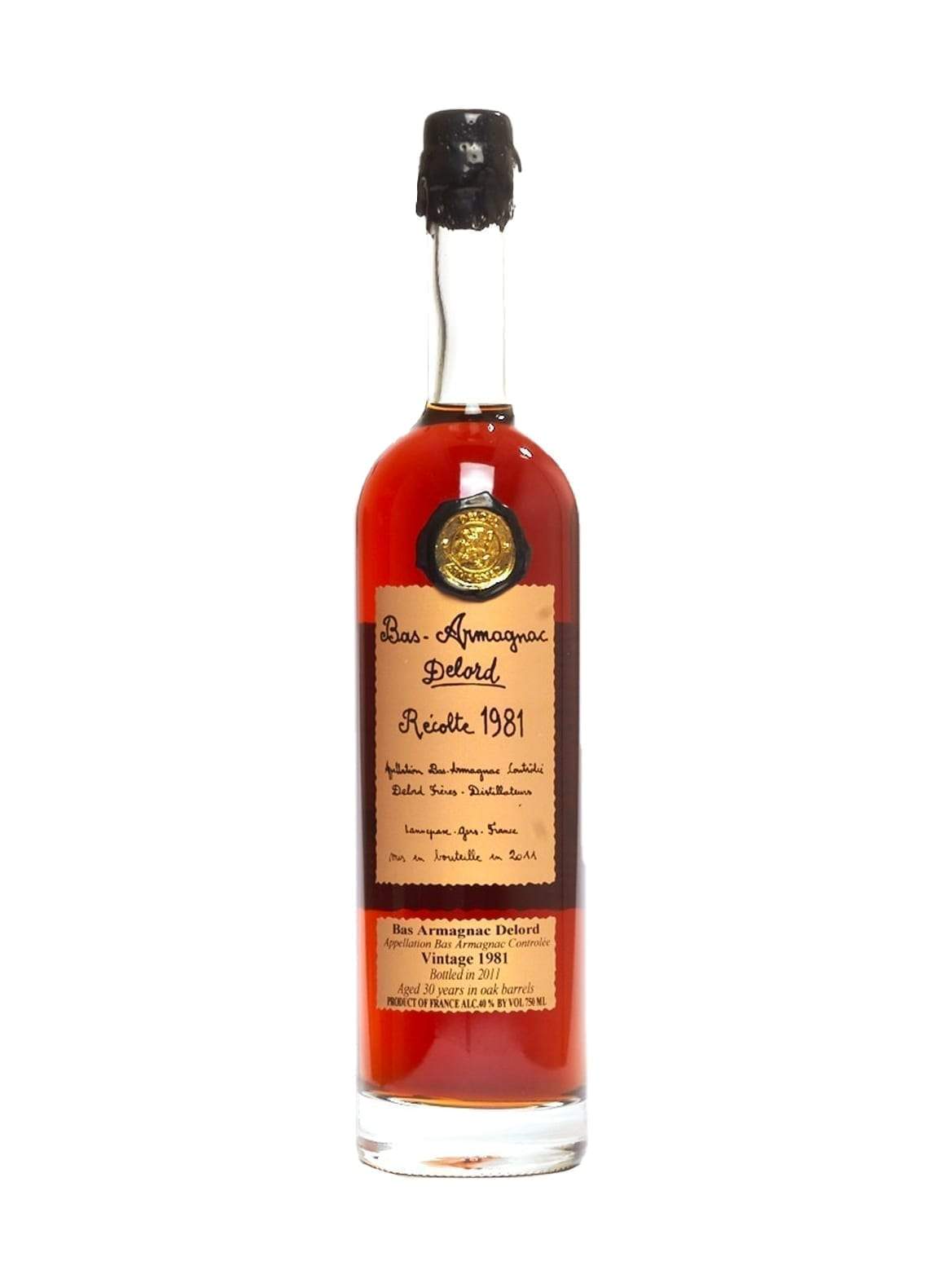 Delord 1981 Bas Armagnac 40% 700ml