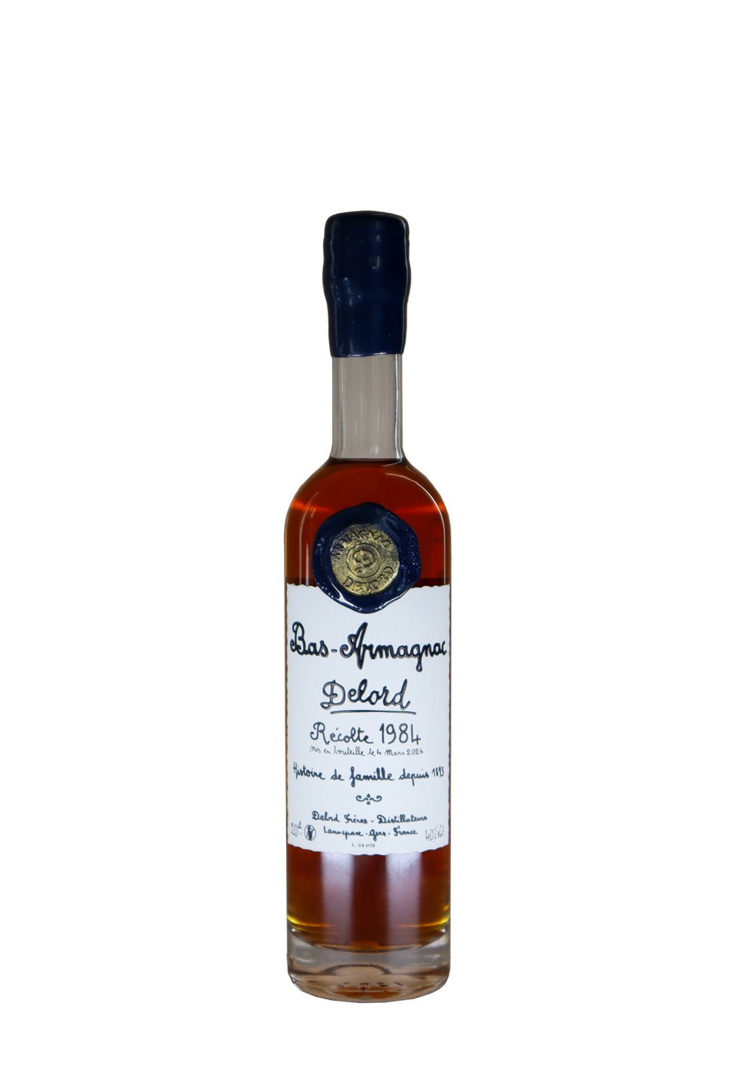 Delord Armagnac 1984 Ariane 40% 200ml - armagnac - Liquor Wine Cave