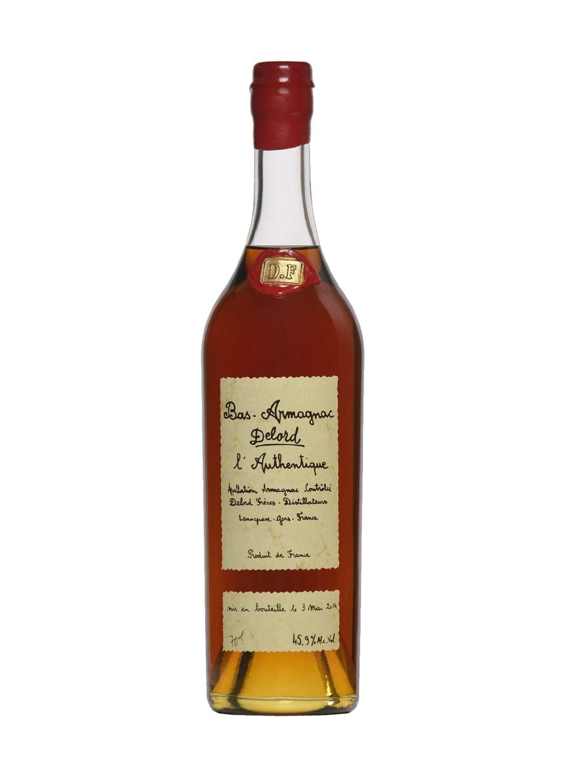 Delord L'Authentique Bas Armagnac 45.9% 700ml