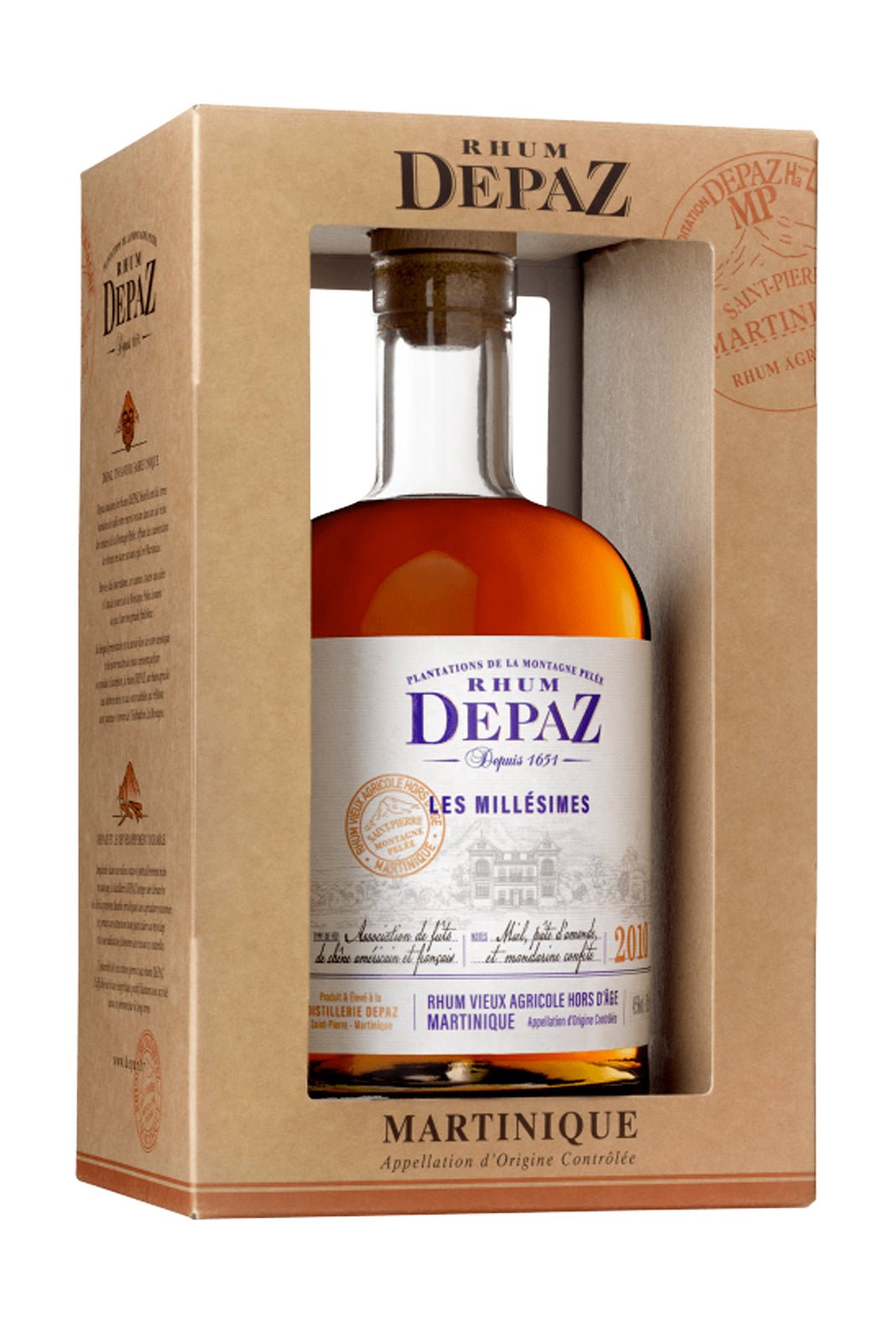 Depaz 2010 Rum Agricole 45% 700ml - Rum - Liquor Wine Cave