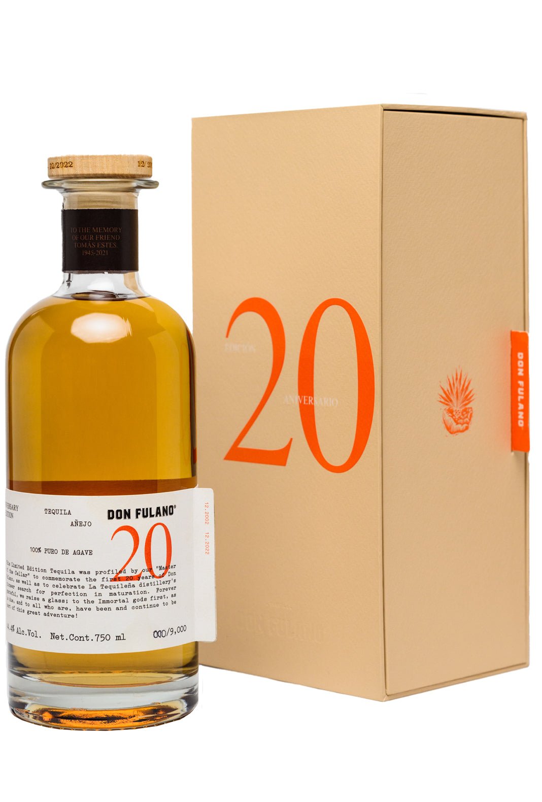 Don Fulano Anniversario Tequila 40% 750ml - Tequila - Liquor Wine Cave