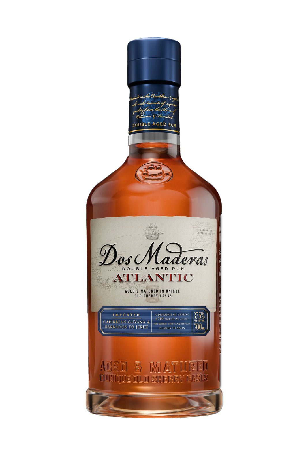 Dos Maderas Rum 5+1 Atlantic 37.5% 700ml - Rum - Liquor Wine Cave