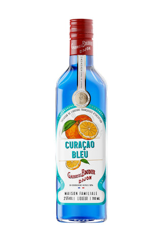 Gabriel Boudier Curacao Bleu (Blue Curacao) Liqueur 25% 700ml