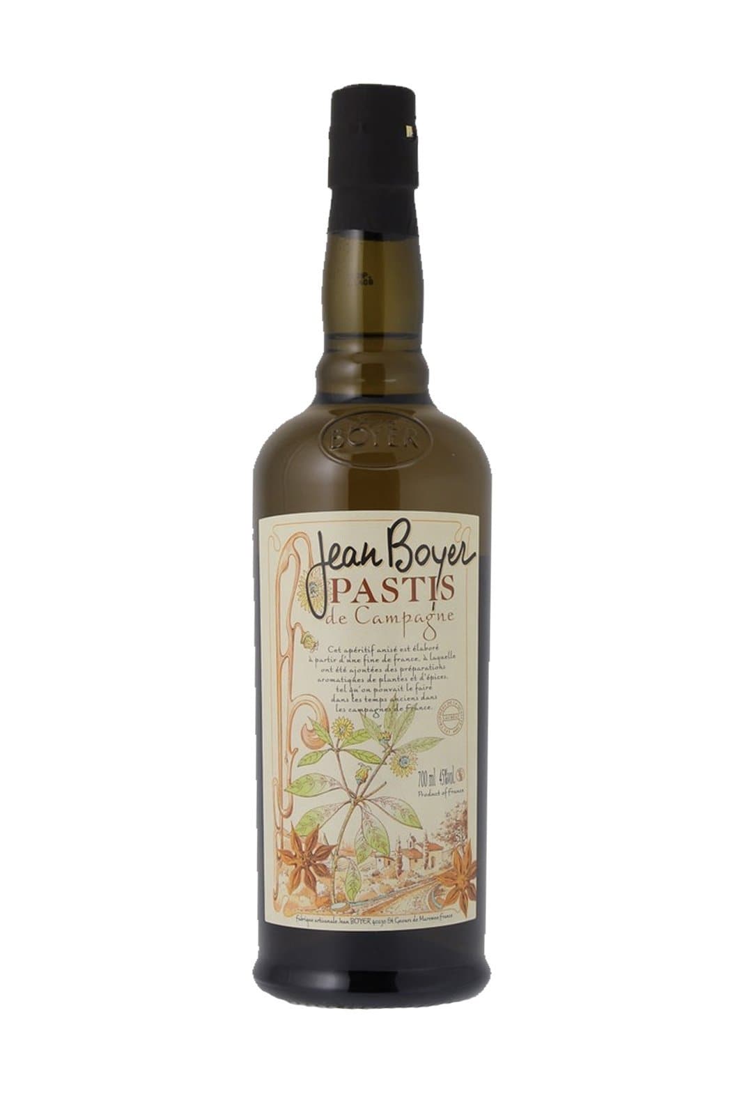 Jean Boyer Pastis Campagne 45% 700ml | Alcoholic Beverages | Shop online at Spirits of France