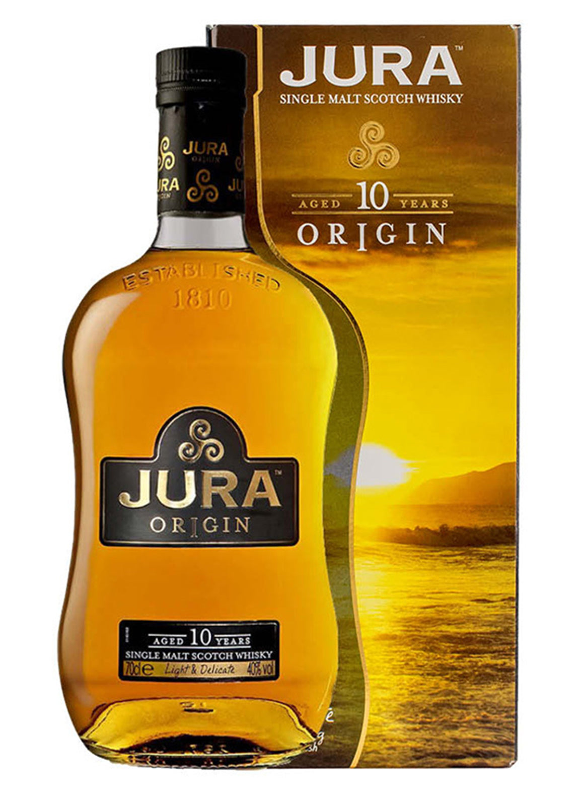 Whisky de malt du Jura 10 ans 700 ml