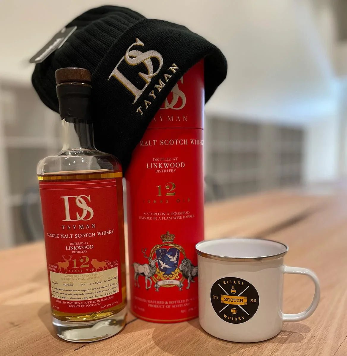 Linkwood 12 Year Old - DS Tayman 2nd Edition, with DS Tayman Beanie & SSW Camp Cup - Whisky - Liquor Wine Cave