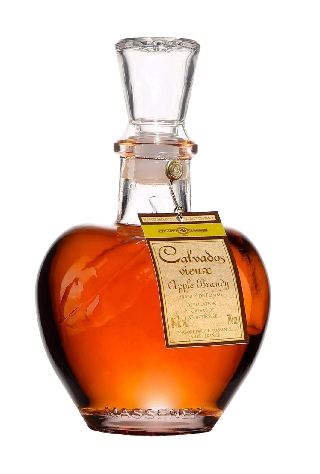 Massenez Calvados Vieux 40% 700ml | Liqueurs | Shop online at Spirits of France