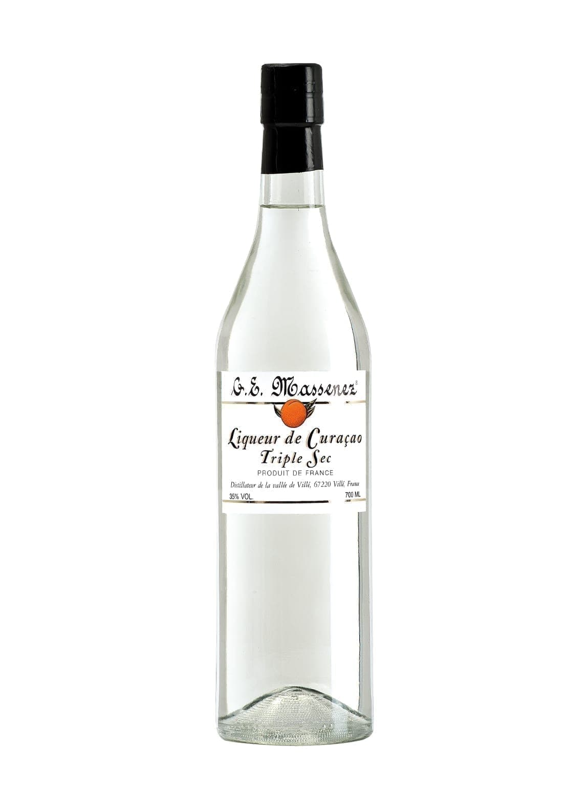 Massenez Liqueur Triple Sec 35% 700ml | Liqueurs | Shop online at Spirits of France