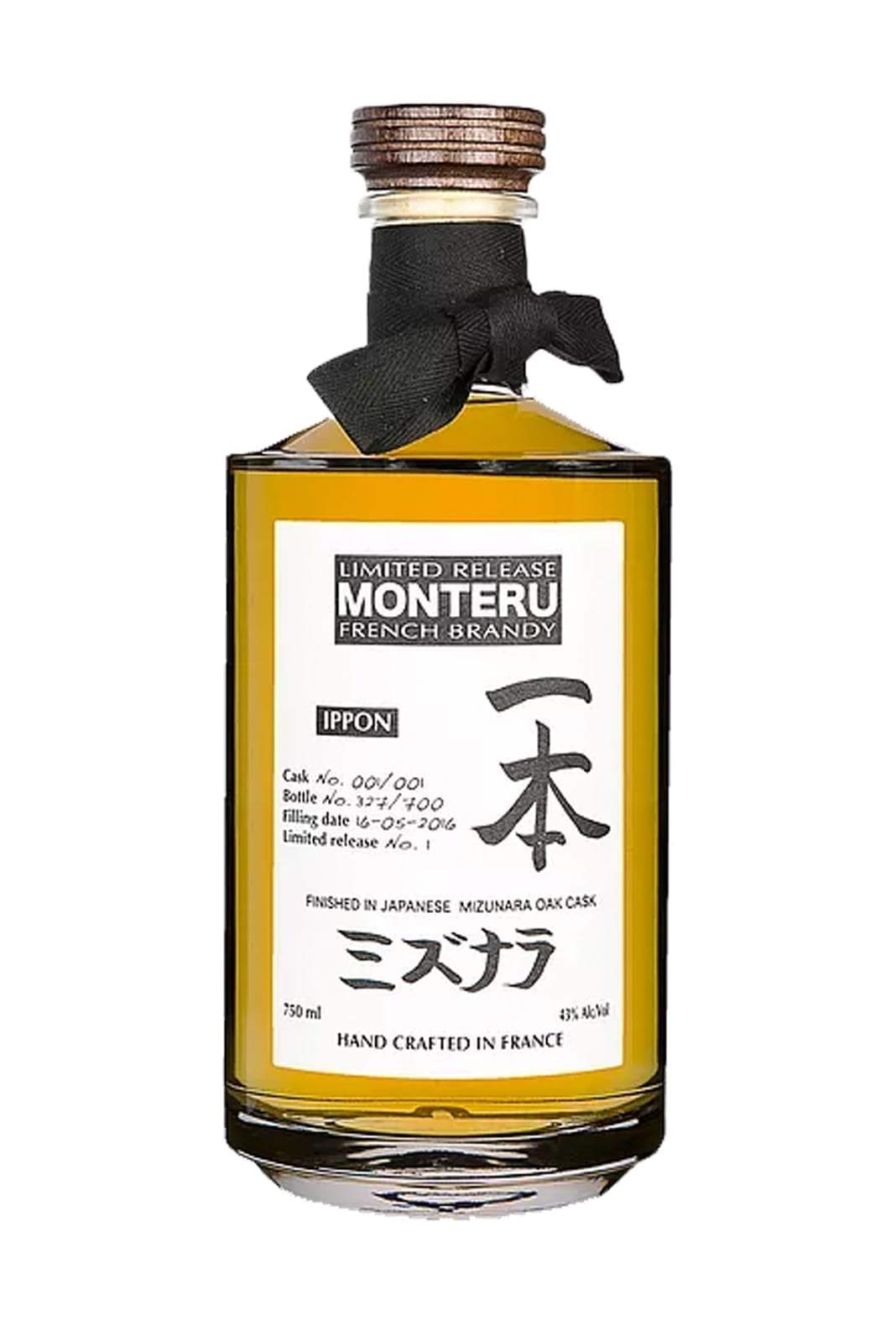 Naud Monteru Mizunara Cask Finish 43% 700ml | Liquor & Spirits | Shop online at Spirits of France