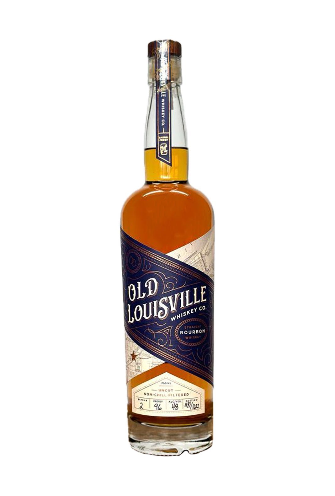 Old Louisville Bourbon Batch 2 48% 750ml - Bourbon - Liquor Wine Cave