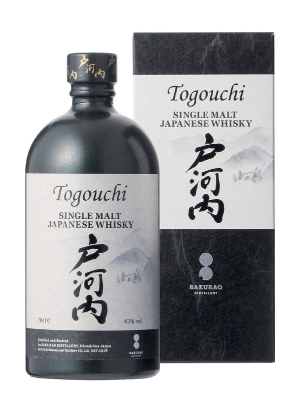 Togouchi Single Malt Japanese Whisky 43% 700ml | Whiskey | Shop online at Liquor Wine Cave