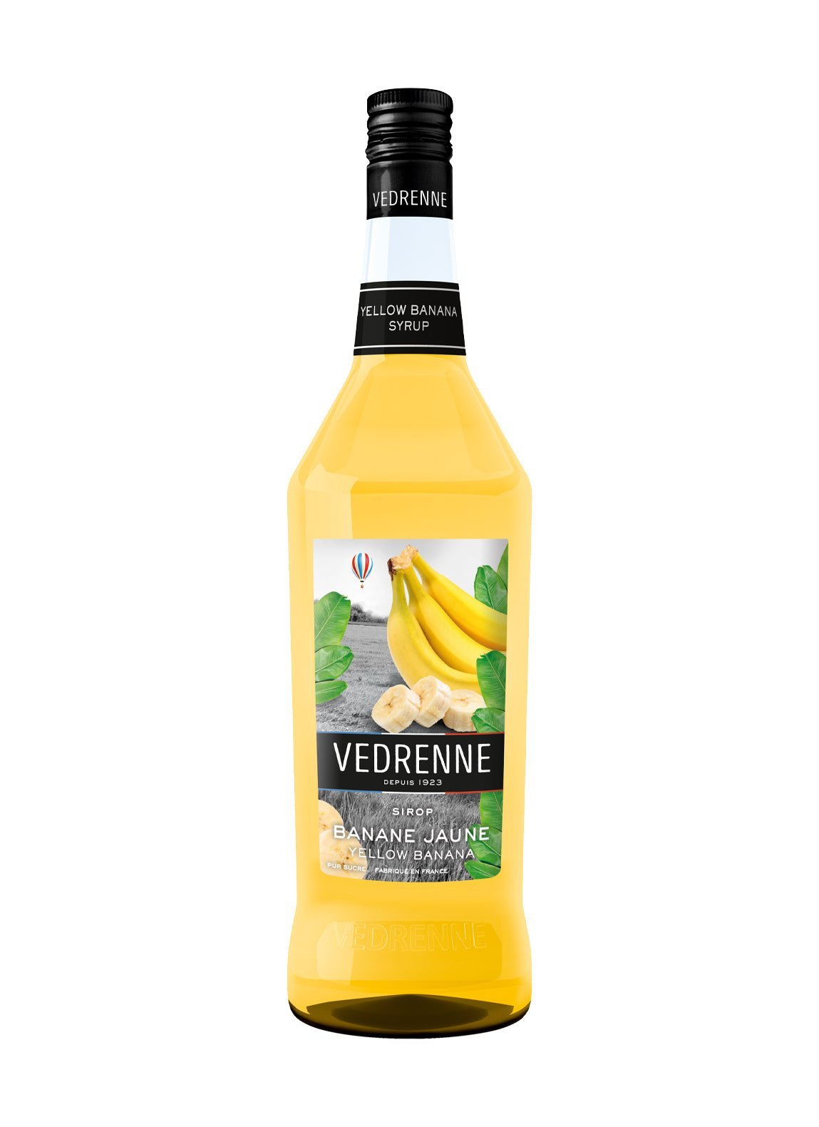 Vedrenne Banana Syrup 0% 1000ml - Cordial - Liquor Wine Cave