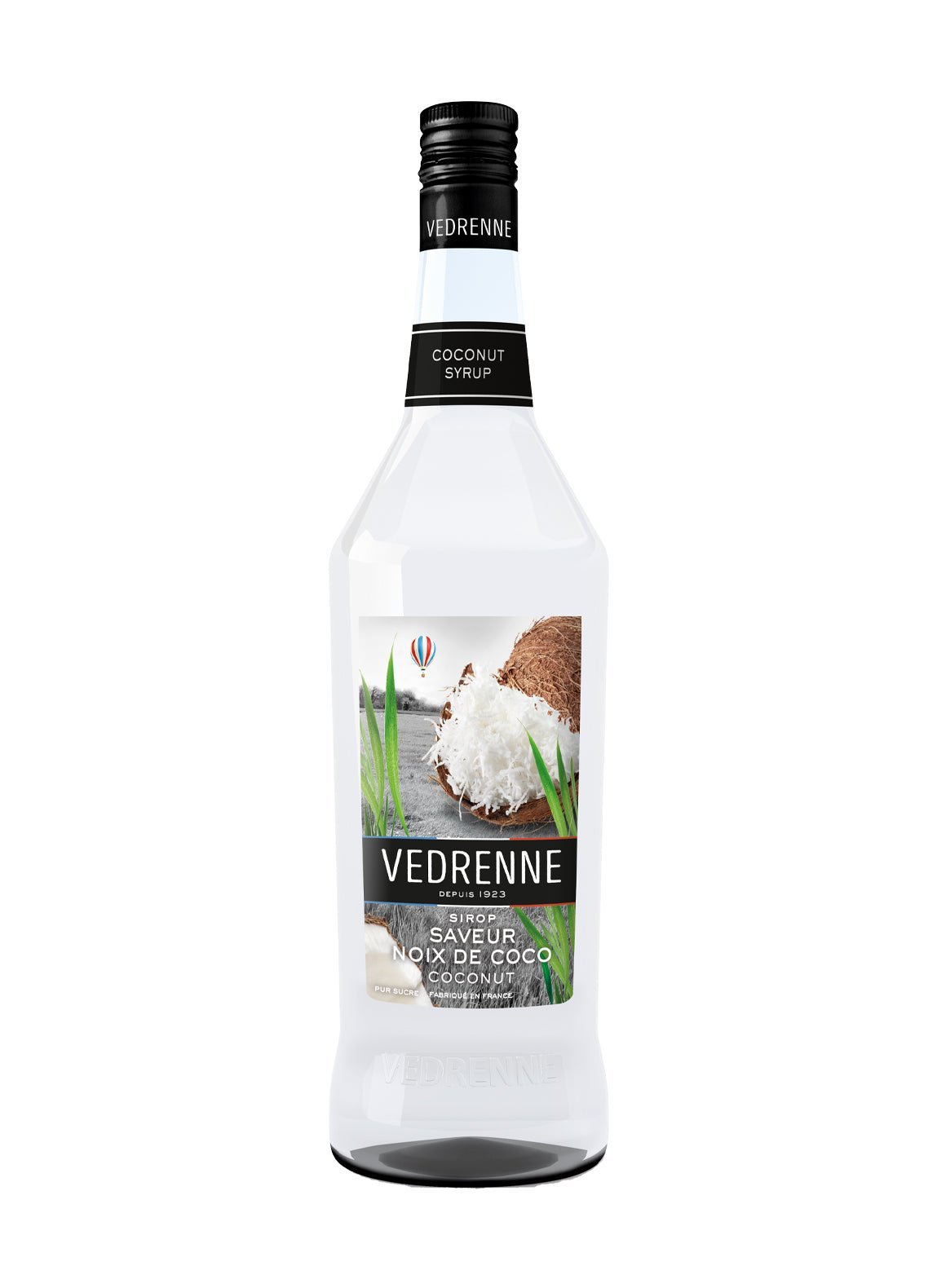 Vedrenne Coconut Syrup 0% 1000ml - Cordial - Liquor Wine Cave