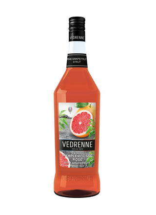 Vedrenne Grapefruit Pink Syrup 0% 1000ml