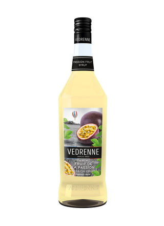 Vedrenne Passion Fruit Syrup 0% 1000ml