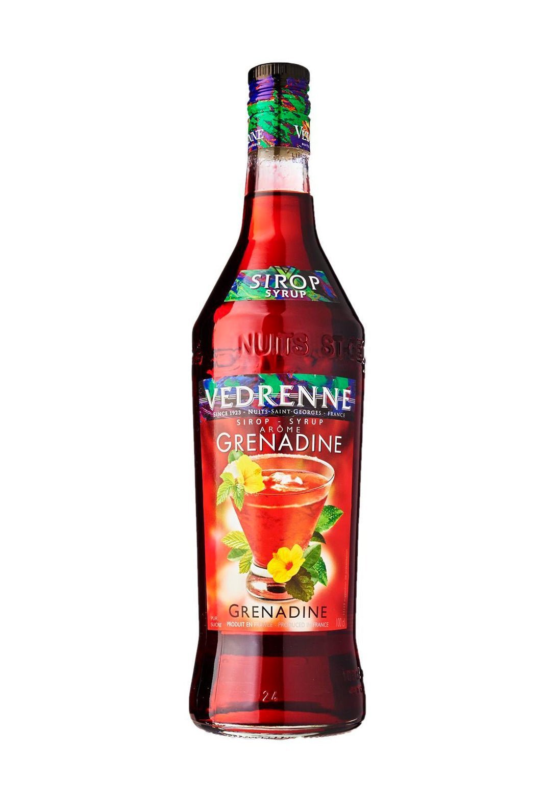 Vedrenne Pomegranate cordial 0% 1000ml - Cordial - Liquor Wine Cave