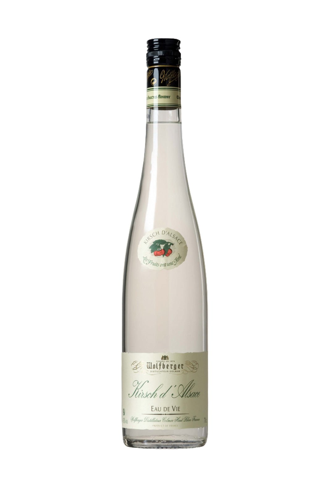 Wolfberger Kirsch Eau de Vie (Cherry Spirit) 45% 700ml