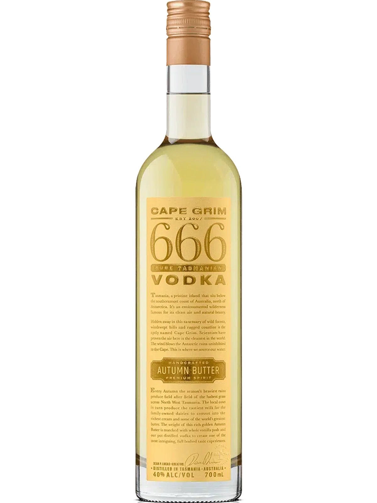 666 AUTUMN BUTTER VODKA 40% - VODKA - Liquor Wine Cave