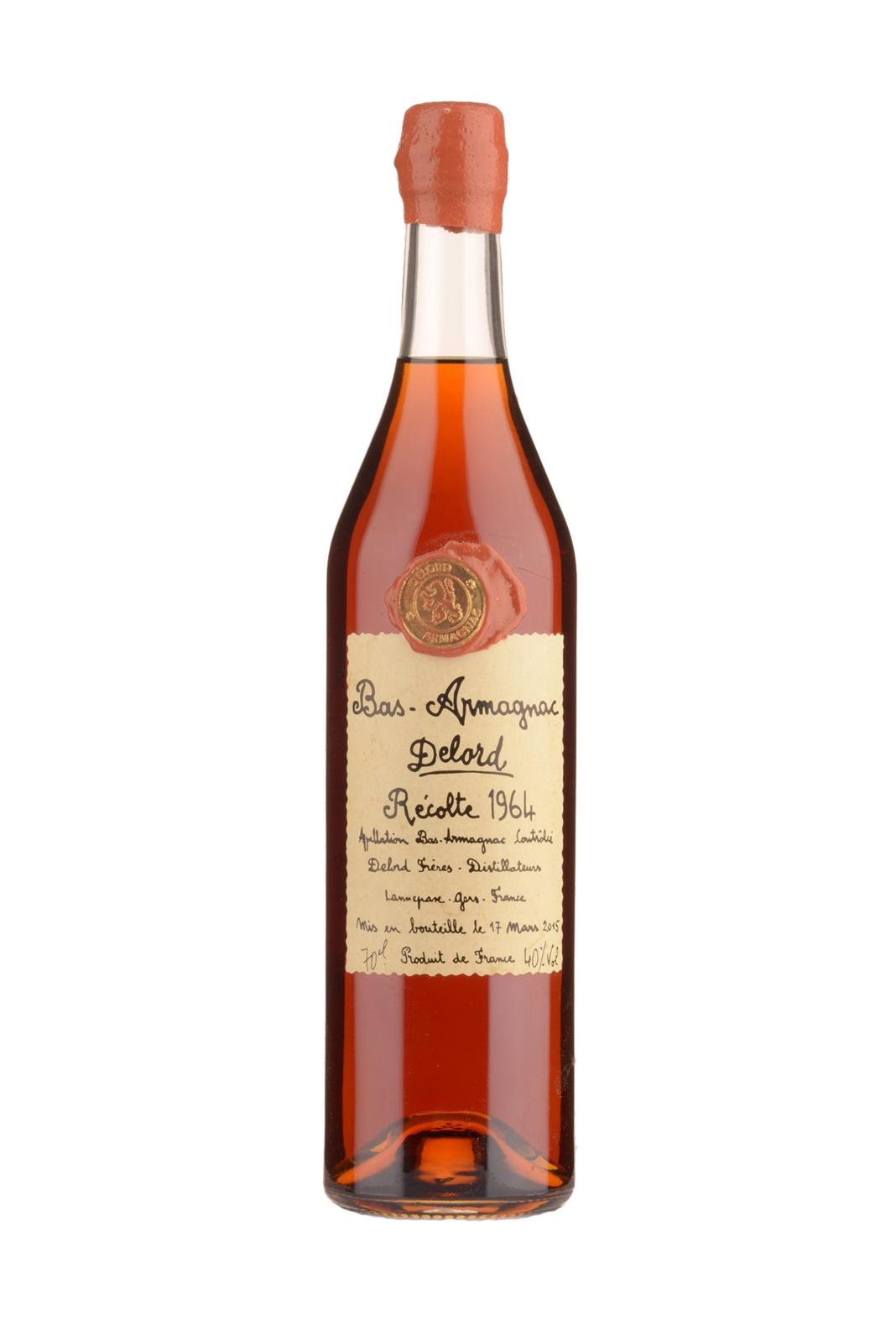 Delord Bas-Armagnac 1964 40% 700ml - Armagnac - Liquor Wine Cave