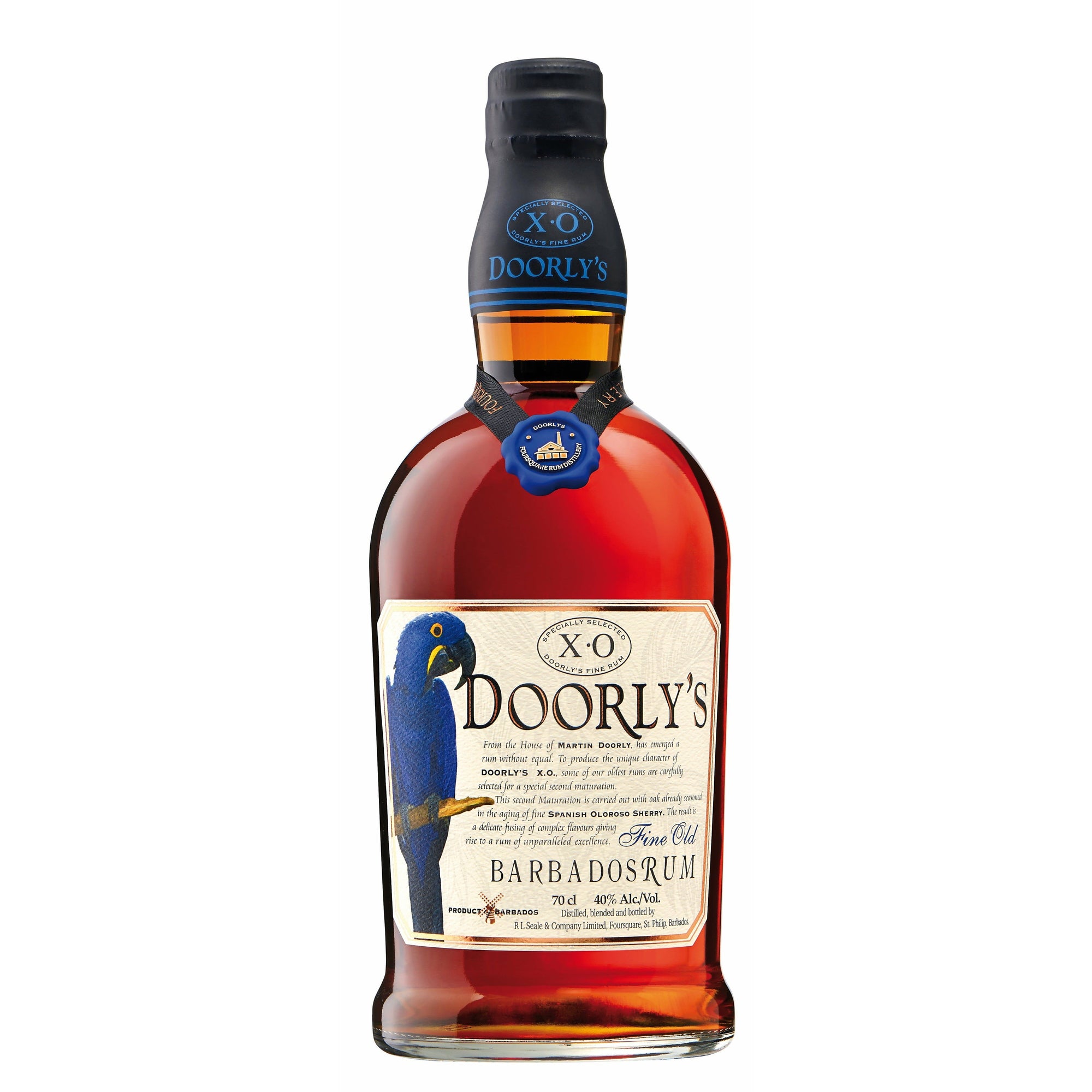 Doorly's XO Rum bottle, Foursquare, Barbados