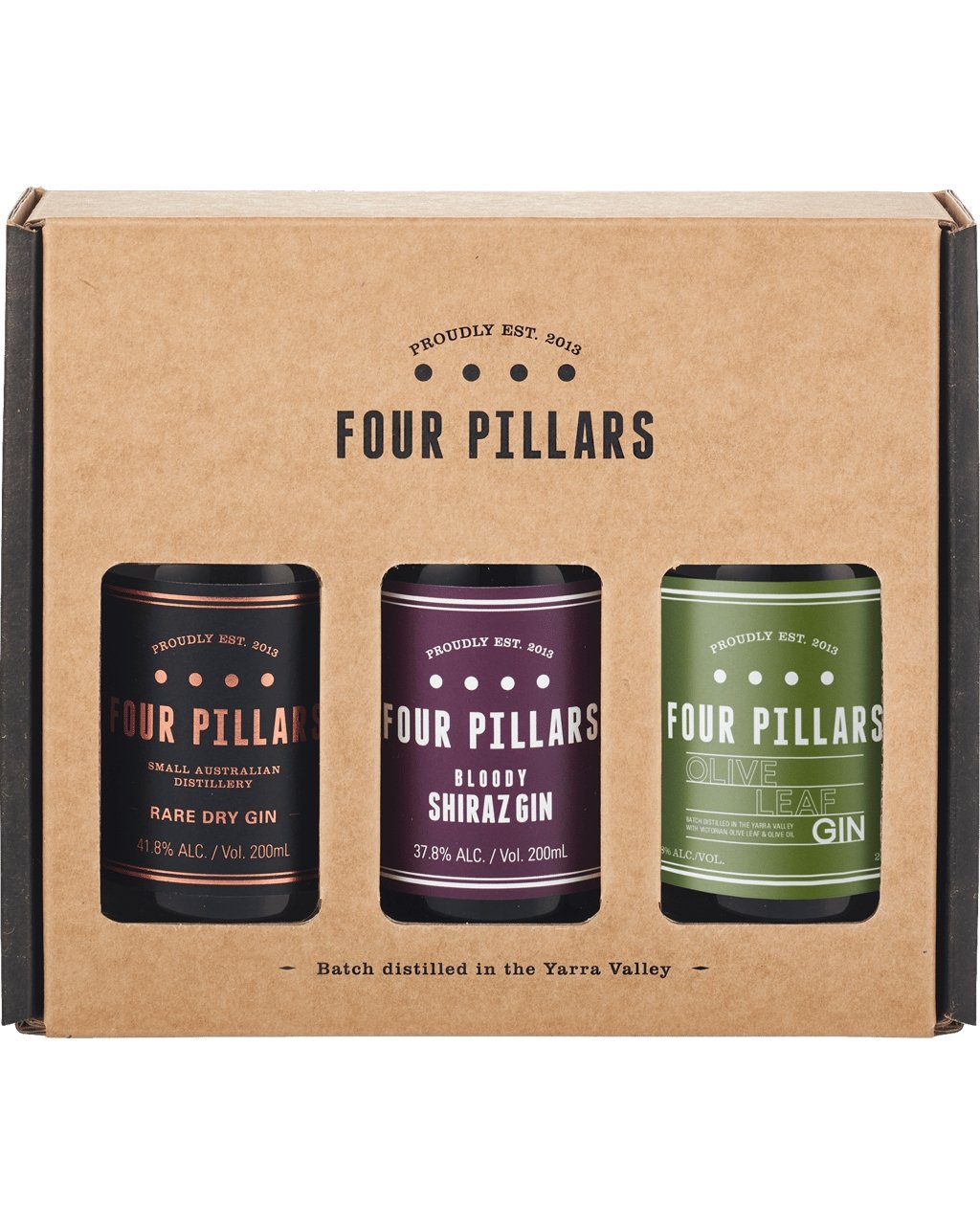 Four Pillars Gift Pack RDG, BSG, OLG Gin - Gin - Liquor Wine Cave