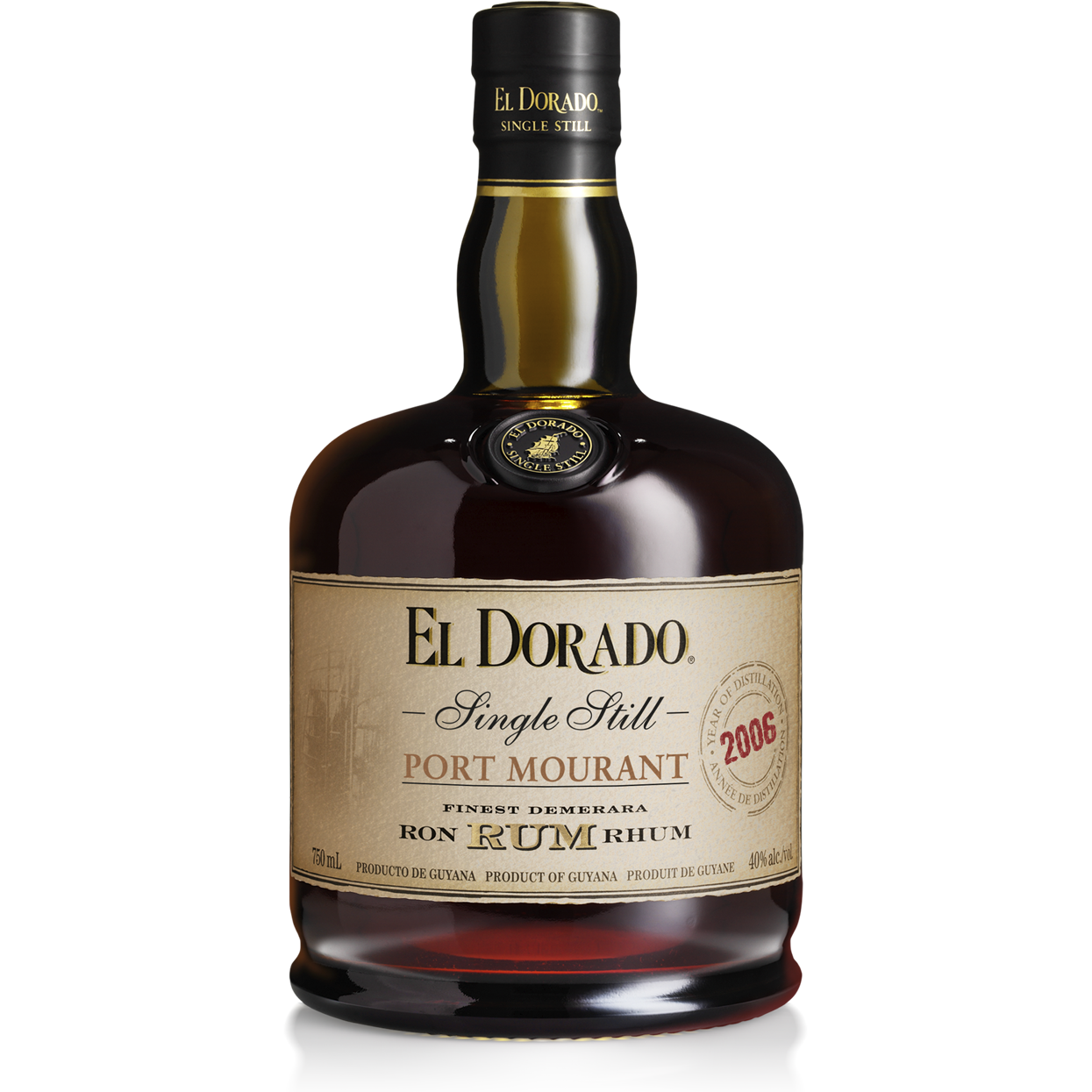 Port Mourant Cask Strength de alambique único El Dorado