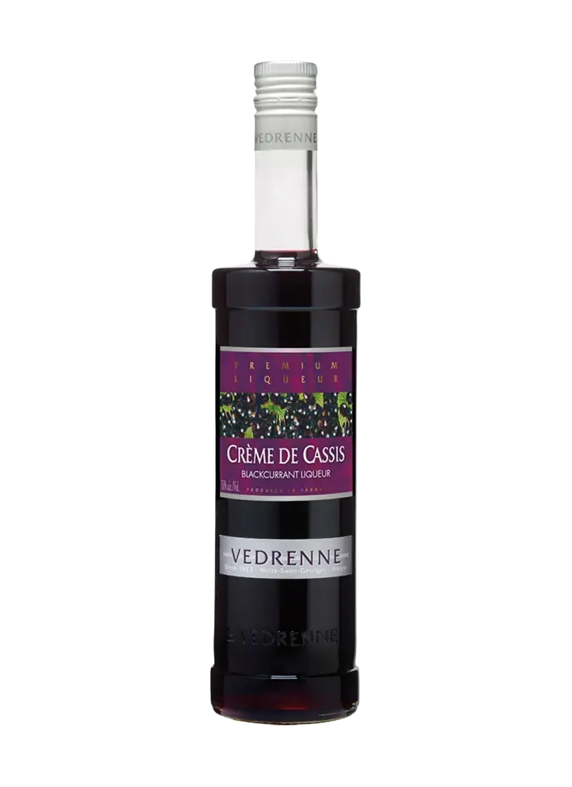 Vedrenne Crème de Cassis (Liqueur de Cassis) 15% 500ml