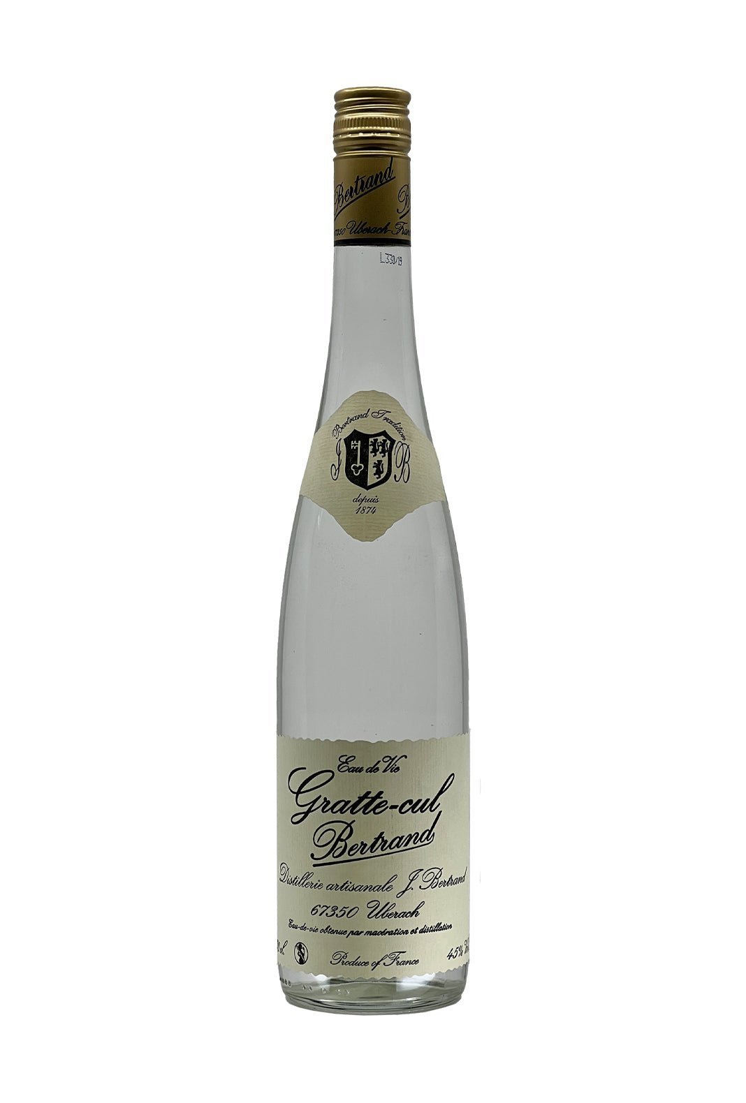 Bertrand Eau de Vie Rosehip (Gratte cul) 45% 700ml - Liqueurs - Liquor Wine Cave