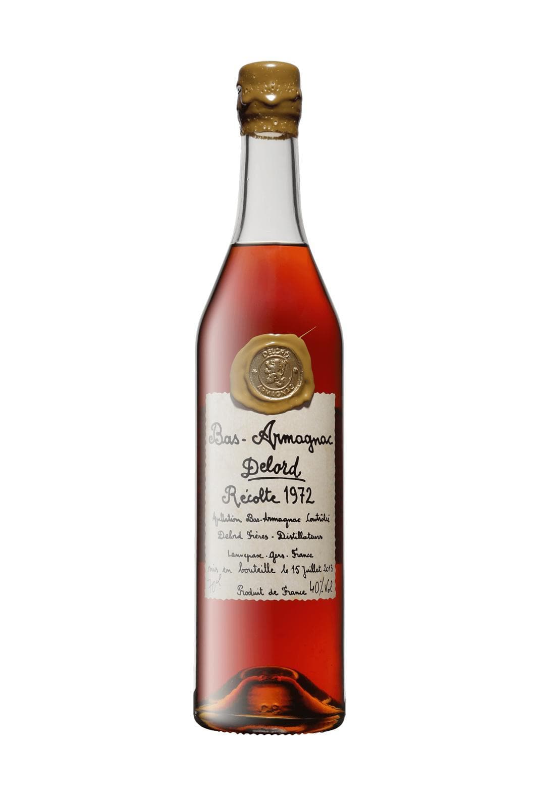 Delord 1972 Bas Armagnac 40% 700ml