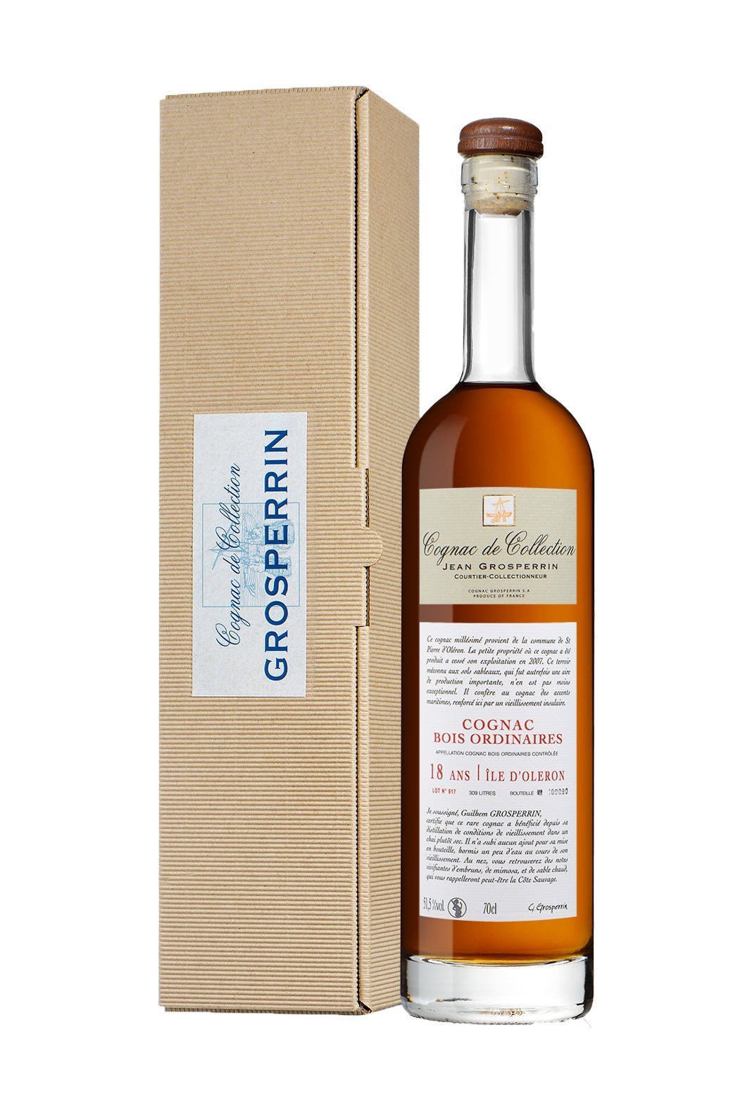 18YO Grosperrin Cognac BO 51.5% 700ml - Cognac - Liquor Wine Cave