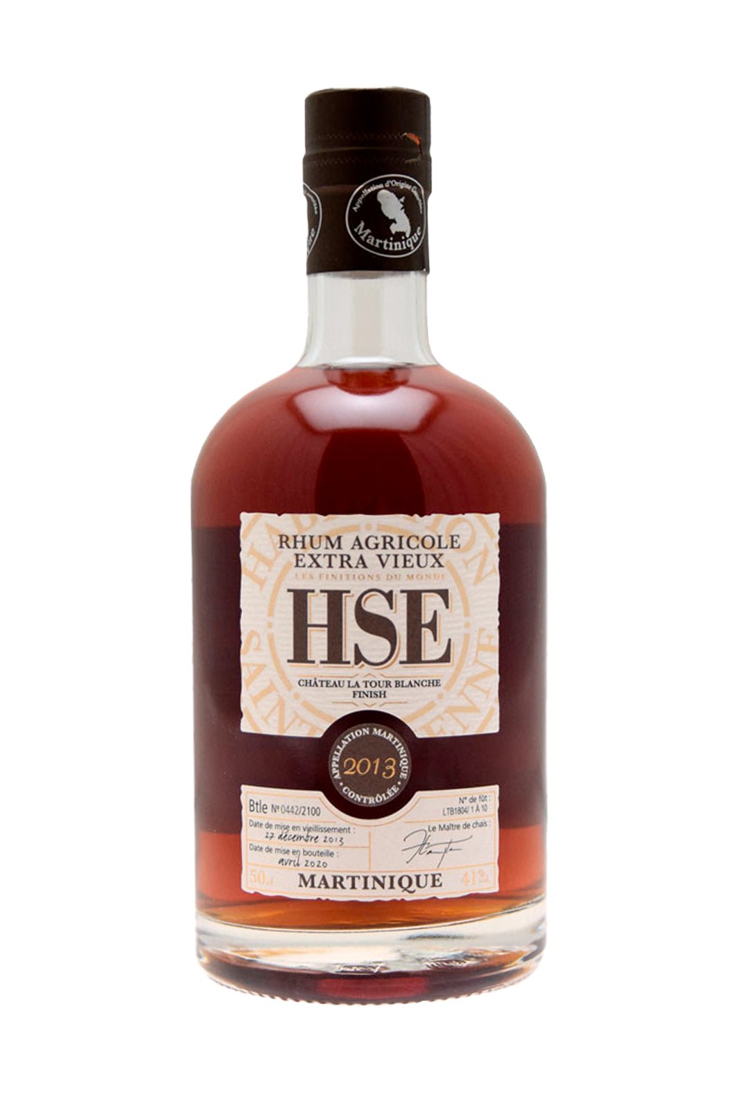 Habitation St Etienne Rum Agricole Vieux 2013 Sauternes cask 41% 500ml - Rum - Liquor Wine Cave